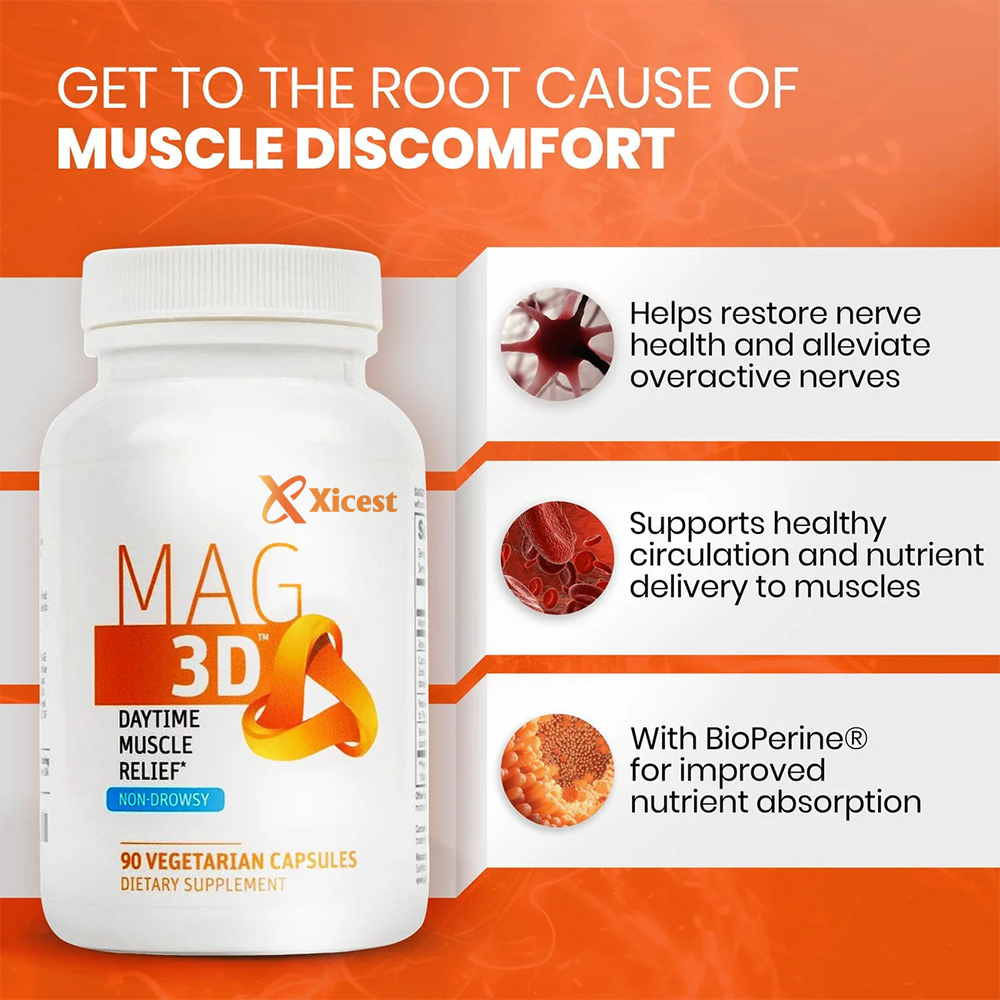 MAG 3D - Non-Drowsy Daytime Muscle Relief