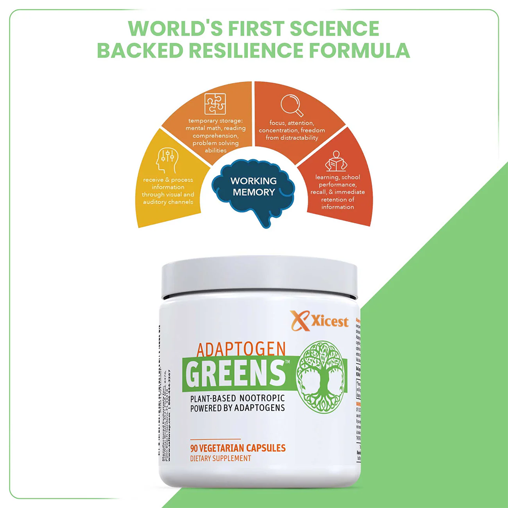 ADAPTOGEN GREENS - Mind-Body Resilience Formula