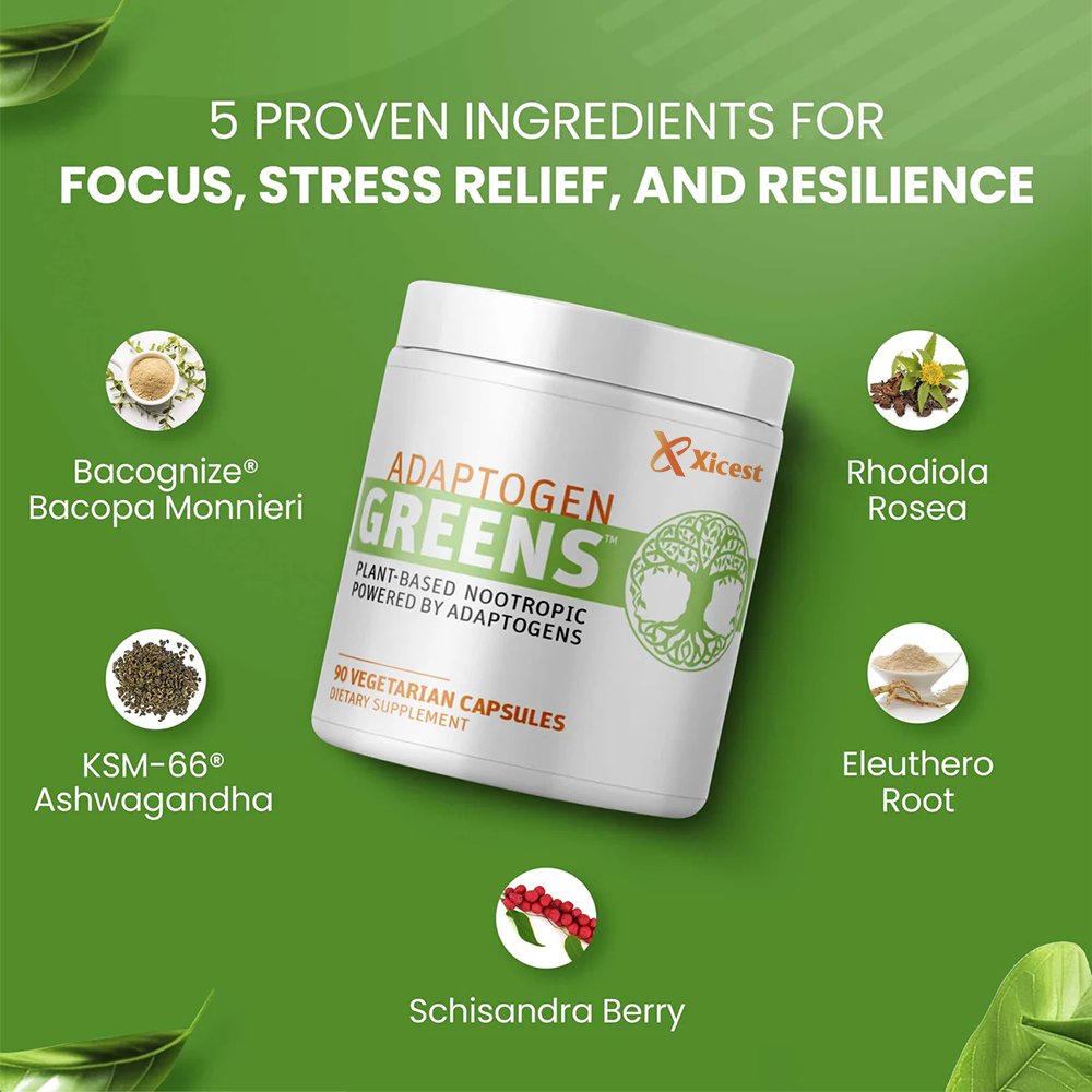 ADAPTOGEN GREENS - Mind-Body Resilience Formula